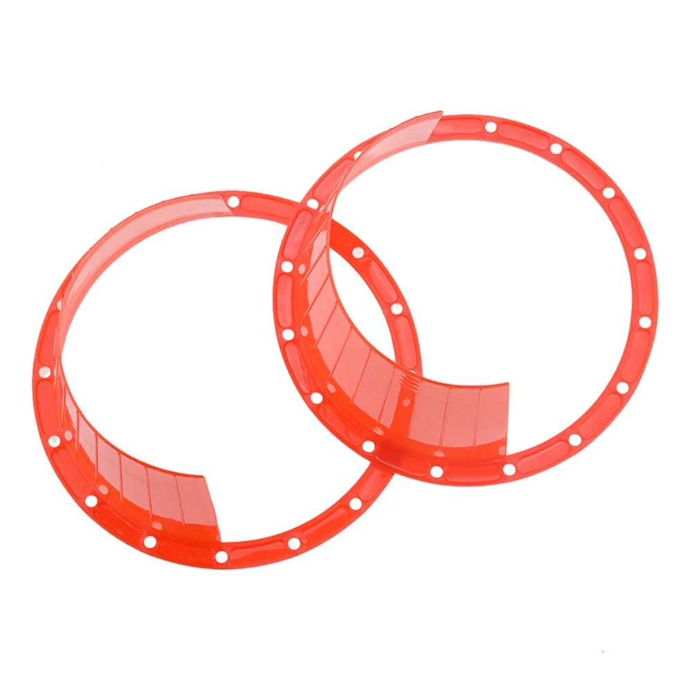 2Pcs 6.5 Inch Car Door Audio Speaker Ring Plates Waterproof Cover Rust Protector Pad Black Red Universal Replacement Parts |