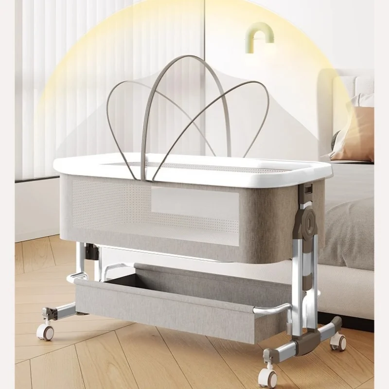 Кровать размера для кроватки 3-24 месяцев кровать queen-size многофункциональная