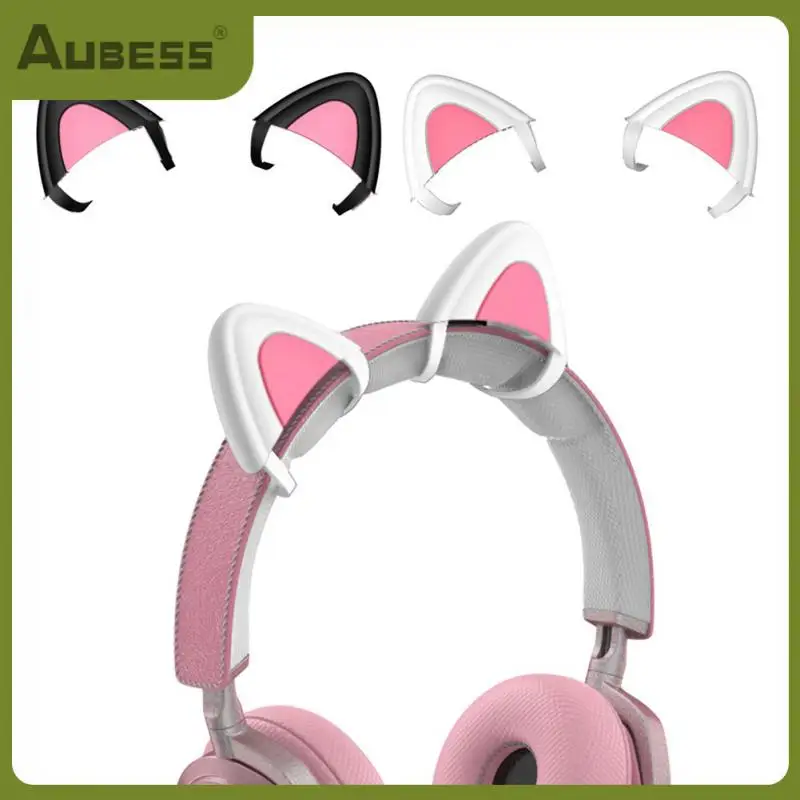 

Universal Headset Decorations Lightweight Headphone Cat Ear Pendant Wireless Earbuds Headphone Earphone Accessories