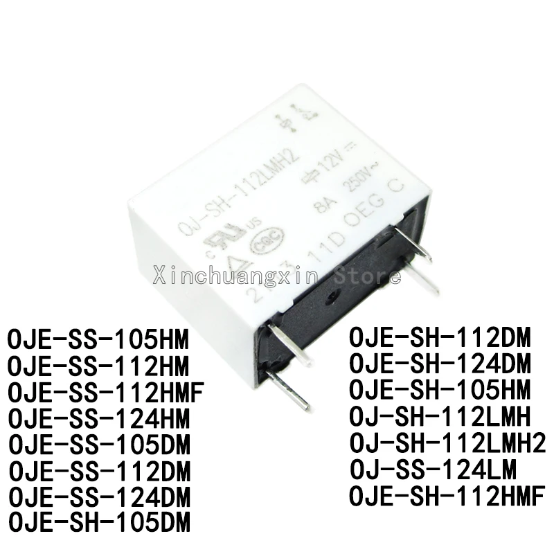 1 шт. Φ LMH OJ-SH-112LMH2 124HM 112HMF OJE-SS-105HM-112DM Φ реле