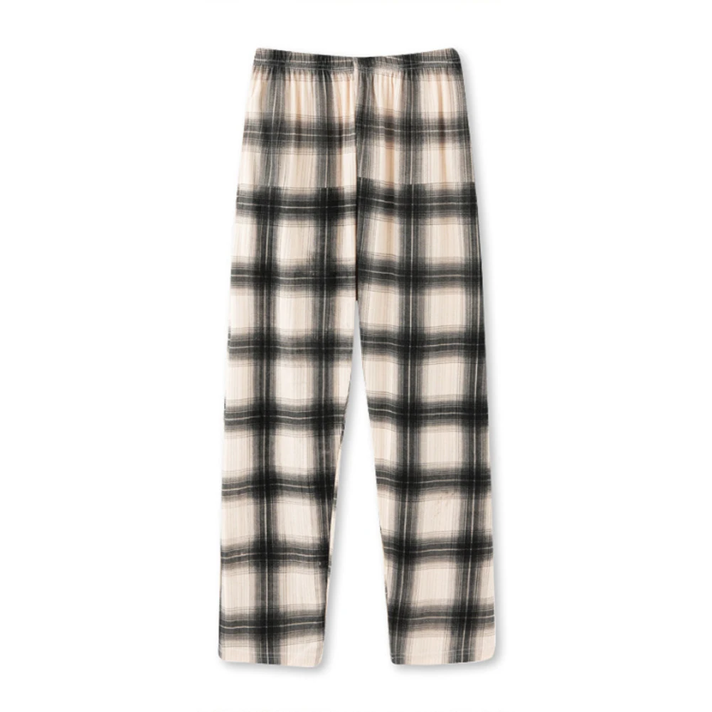 Mens Checked Lounge Pants Trousers Sleep Gym  Pajama Sweatpants Jogger Bottoms