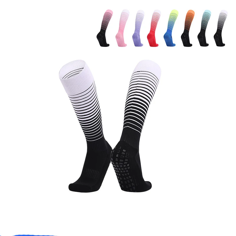 

Men's And Women's Football Socks Knee-length Non-slip Stockings Breathable Training Sports Socks Cycling Meias Masculina Futebol