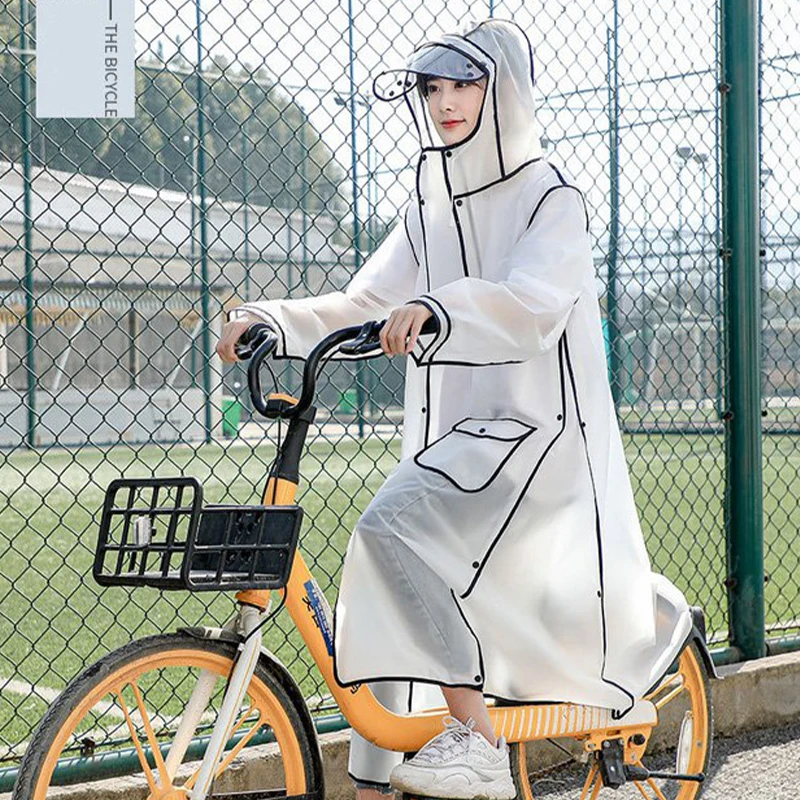 

Multifunctional Bike Raincoat Impermeable Raincoat Mens Womens Raincoat Transparent Rainwear Suit Waterproof Ladies Rain Coat