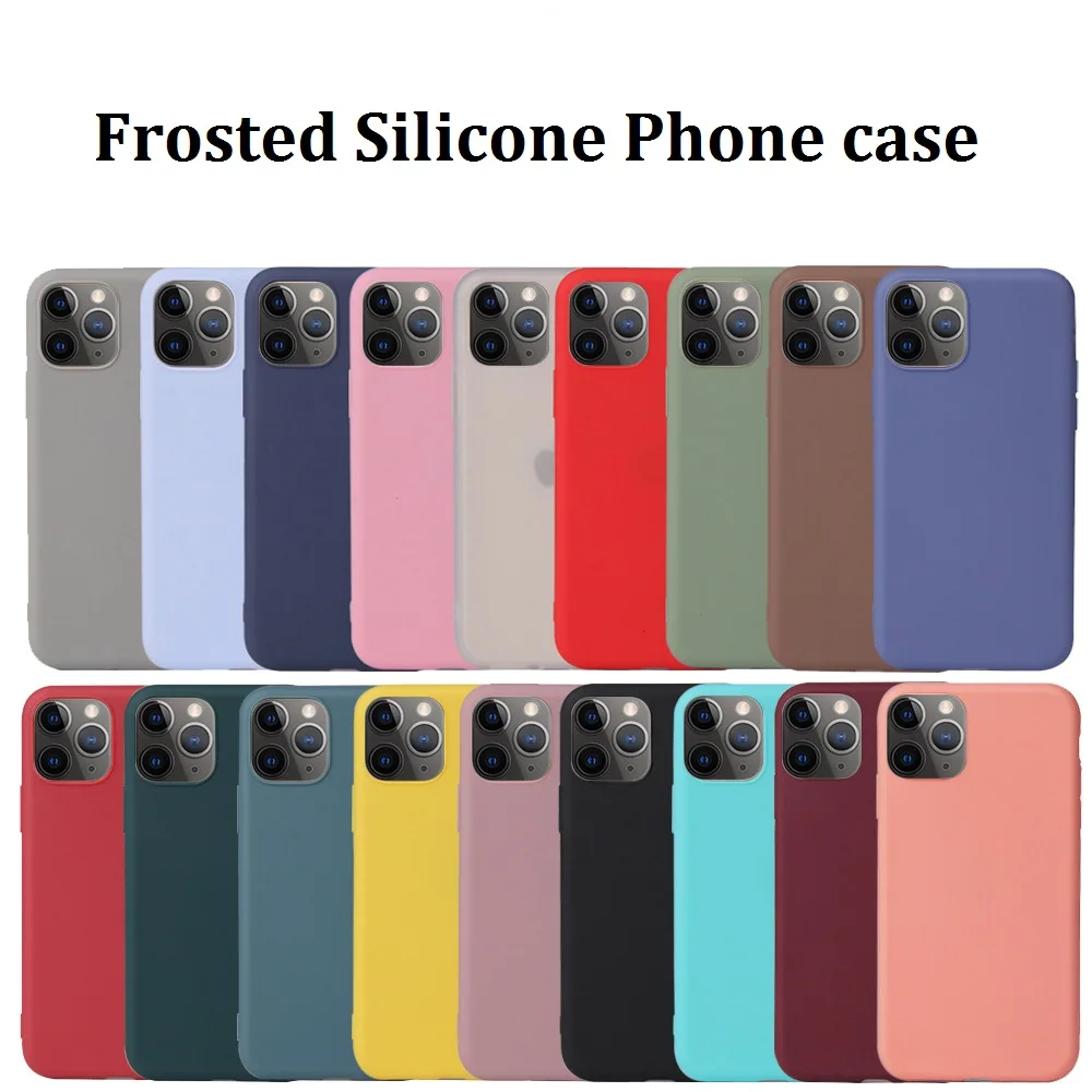 

Suitable For Iphone14 Frosted Tpu Soft Shell Fall-Proof Apple 13 Pro Mobile Phone Case Silicone 12 Pro Max Protective Case