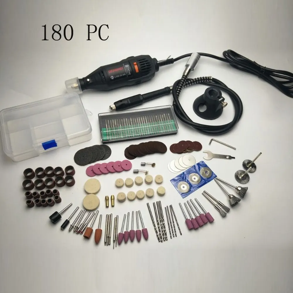 

Электроинструменты 220 В, электрическая мини-дрель с универсальным патроном 0,3-3,2 мм и кожухом, вращающиеся инструменты для дрели Dremel 3000 4000