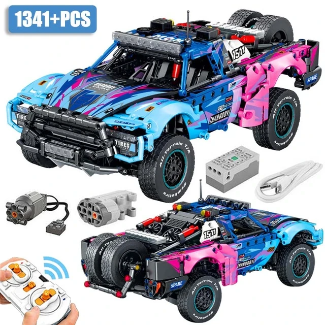 

SEMBO TECHNICAL RC Car SUV Off-Road Conqueror Remote Control Building Blocks Collectible Display For Children Adults