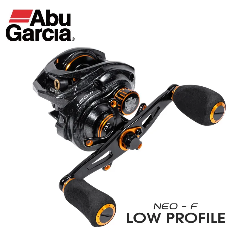 

ABU GARCIA NEO Original Baitcasting Reel 7.3:1 8.1:1 Carbon Fiber 7kg Max Drag Magnetic Brake Spare Spool Saltwater Fishing Reel