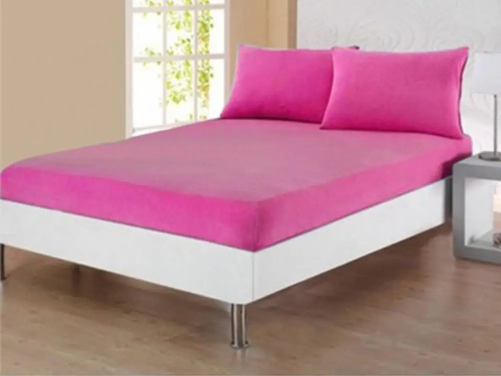 

Land Of dowry Combed Double Personality Fitted Sheets Fuchsia