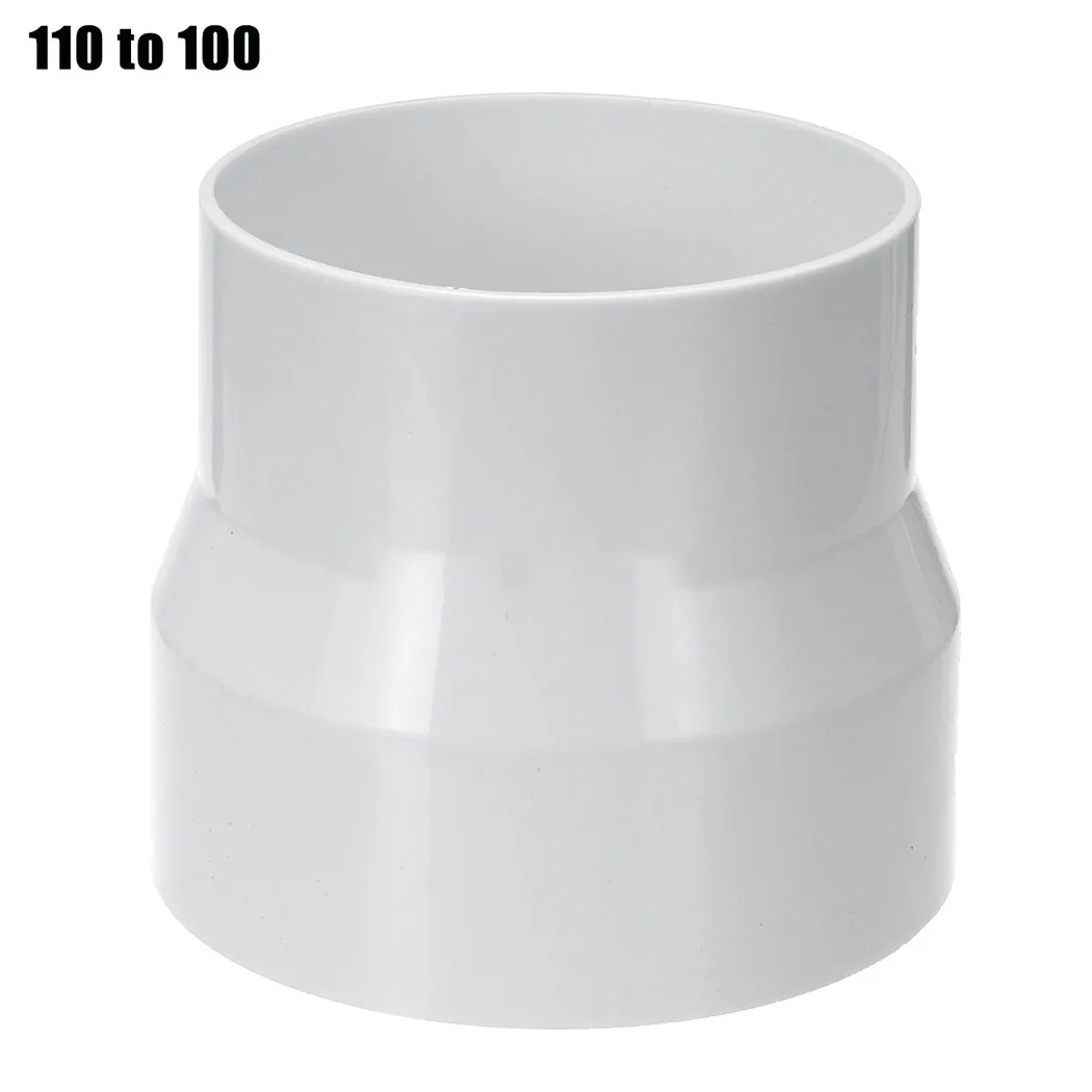 

Exhaust Fans Adapter 150 To 100mm Fittings 200 To 150mm Non-toxic Parts Reducer Replace Spare Ventilation White