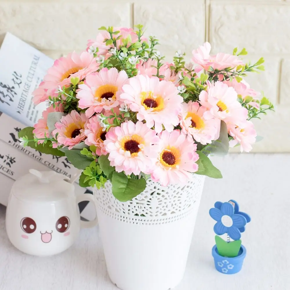 Искусственные цветы искусственный цветок подсолнуха скандинавский домашний