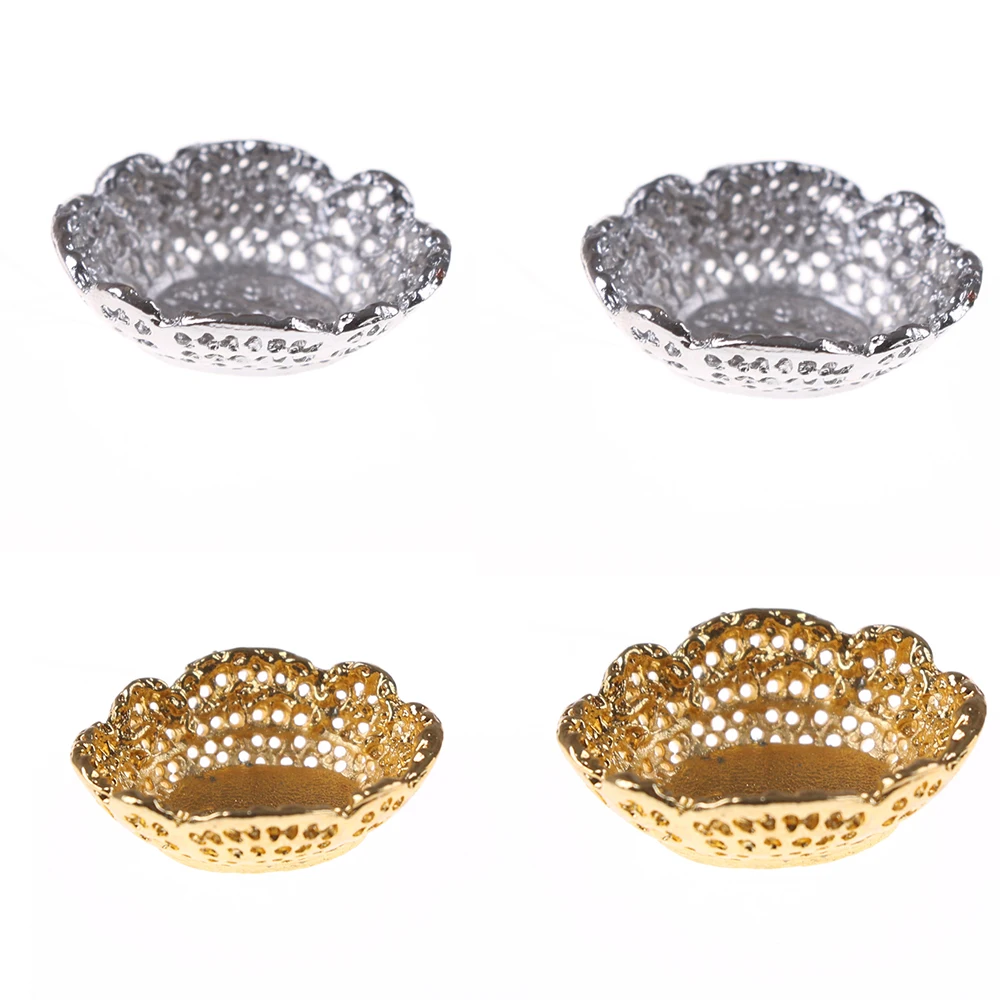 

2Pcs Mini Fruit Tray Simulation Furniture Plate Model Kitchen Toys for Doll House Decor 1/12 Dollhouse Miniature Accessories
