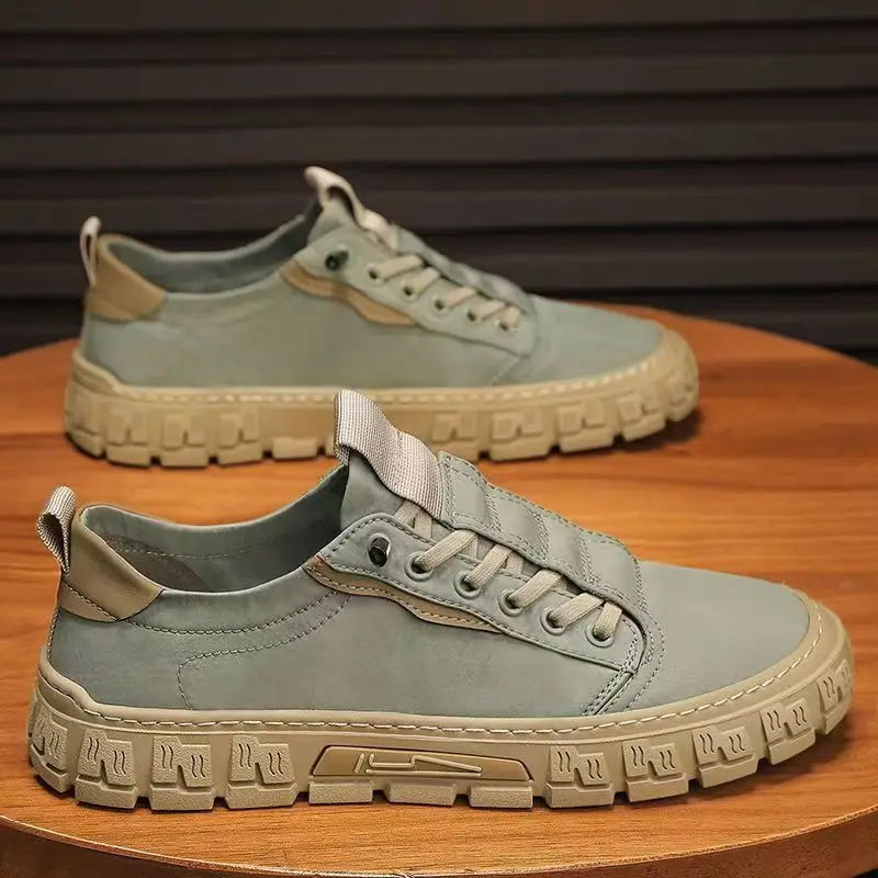 

2023 New Canvas Breathable Men's Shoes Summer Work Soft Sole Trendy Shoes loafers men