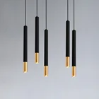 Диммируемый светодиодный подвесной светильник 7 Вт10 Вт для внутреннего освещения, освещение для кухни, бара, лампа для поверхностного монтажа, длинный подвесной светильник из искусственного шнура