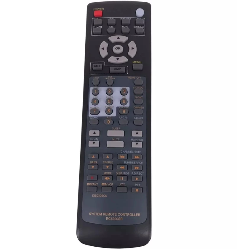 

New Remote Control for marantz AV Receiver RC5300SR SR4200 SR4300 SR4400 SR4600 SR5200 SR5300 SR5400 SR5500 RC5200SR RC5600SR