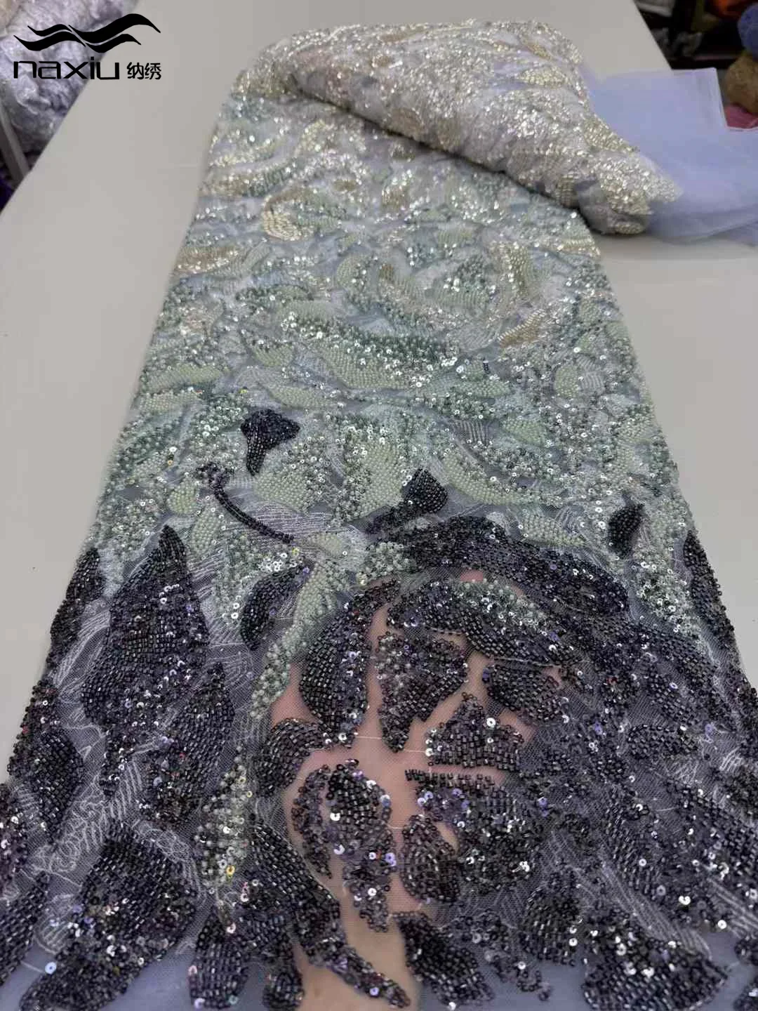 Мадисон новейшие нигерийские кружевные ткани модные женские африканские