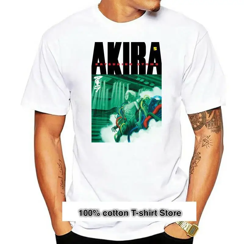 

Camisetas personalizadas de Akira para hombre, camiseta de манга corta de algodón pesado
