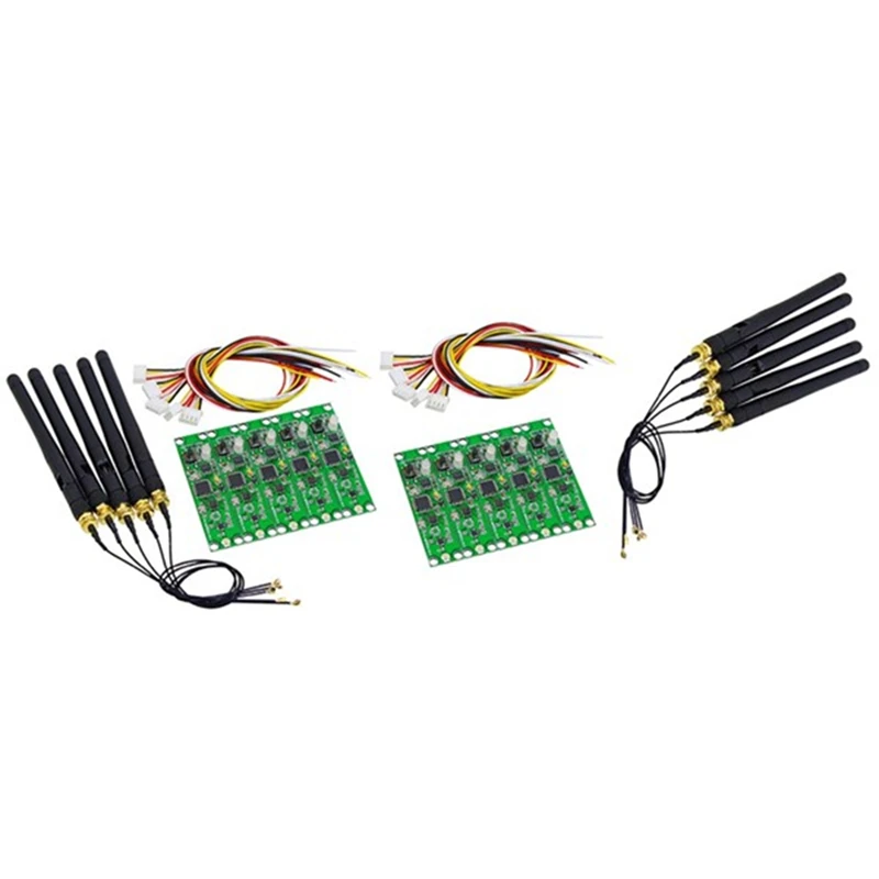 

DMX 512 Wireless PCB Module Board With Antenna 2 In 1 Transmitter & Receiver For Moving Head DMX Controller