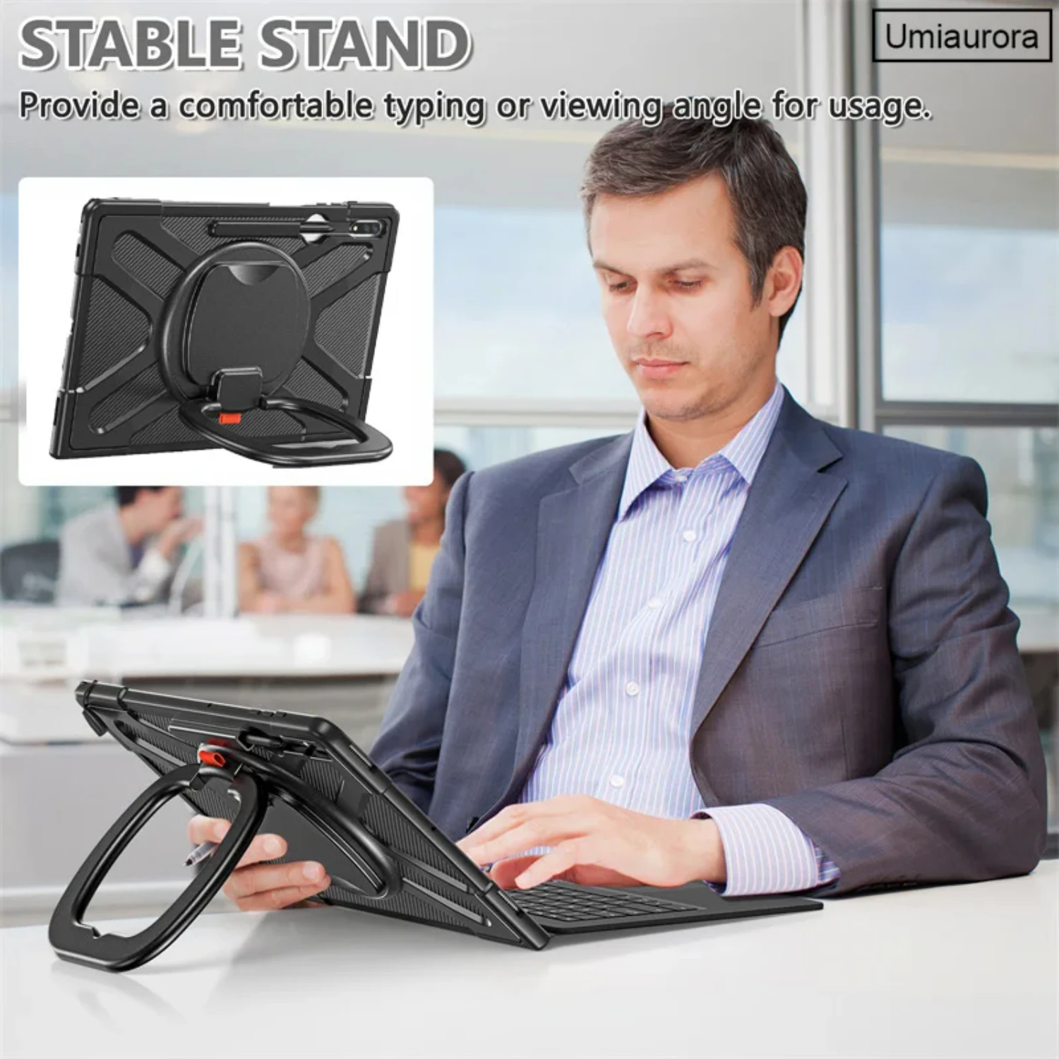 Противоударный чехол для планшета Tab S8 S9 Ultra 14 6 дюйма SM-X900 X906 SM-X910 с вращающейся