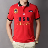 2022 100 cotton mens short sleeve polo t shirt with european code sportswear embroidery pattern men clothing designer polo