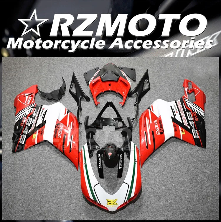 

Комплект обтекателей для мотоцикла из АБС-пластика, подходит для Ducati 848 1098 1198 evo 2007 2008 2009 2010 2011 2012, кузов под заказ