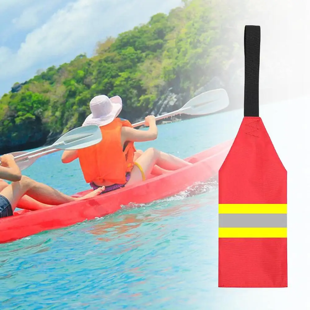 

NEW 4pcs Kayak Safety Travel Flag Waterproof Reflective Towing Warning Flag Boat Accessories For Water Sports