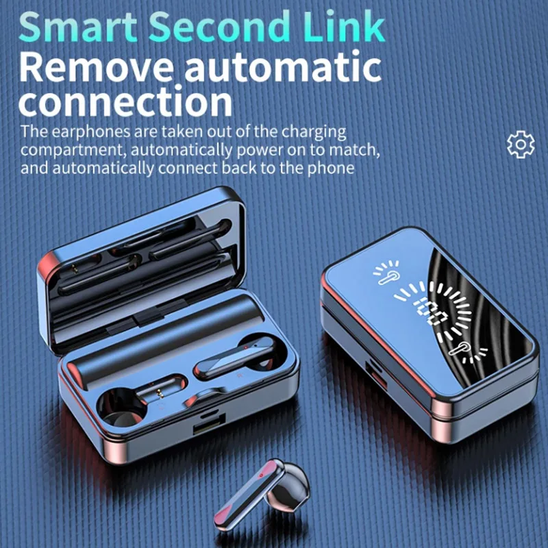 S20 Tws Bluetooth беспроводная гарнитура Hi-Fi стерео спортивные игровые водонепроницаемые наушники для слуха Гарнитура Bluetooth наушники