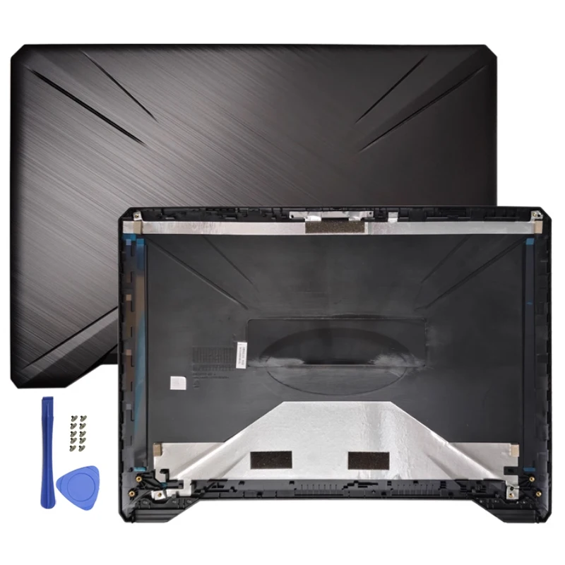 Фото Комплект аксессуаров для ноутбуков ASUS FX505, FX86, FX86S, FX86F, FX86SF, FX95, FX95D, FX95G: задняя крышка LCD, передняя рамка, петли, подставка для рук, нижняя крышка. №2