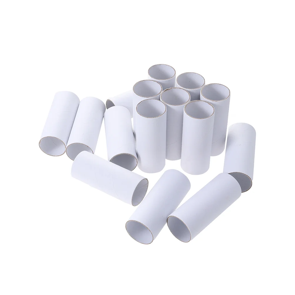 

12pcs Kraft Paper Tubes Cardboard Tubes for Storage Drawings Posters Paintings Protector (White)