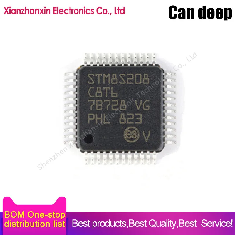 

1~5PCS/LOT STM8S208C8T6 STM8S208 LQFP48 MCU microcontroller