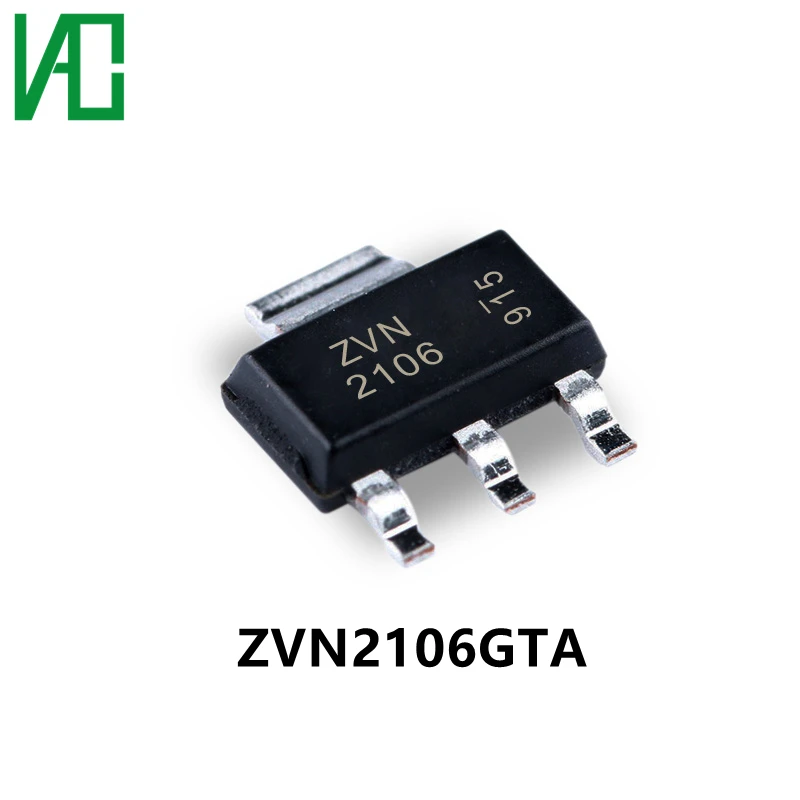 

10pcs/lot ZVN2106GTA Transistor Kit MOSFET N-CH 60V 710MA SOT223 In Sctock