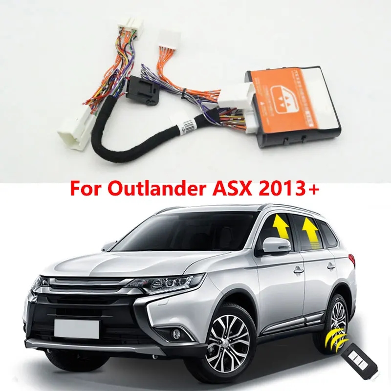 For Mitsubishi Outlander ASX 2013+ Auto Window Glass Closer Opening Window Lifter Module Device Kit Left Hand Drive Car