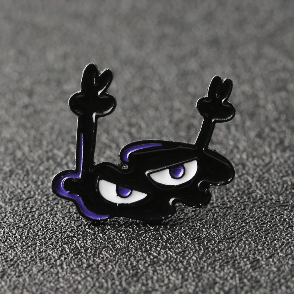 Фигурка Bojji Kage черный эмалированный значок рейтинг королей брошь заколка