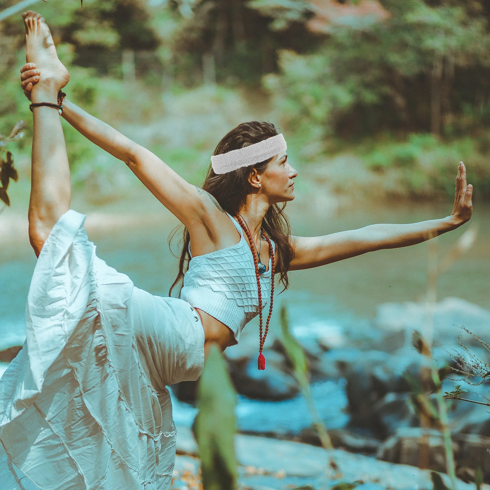 8 шт. влагоотводящая повязка на голову спортивное полотенце (серые) повязки