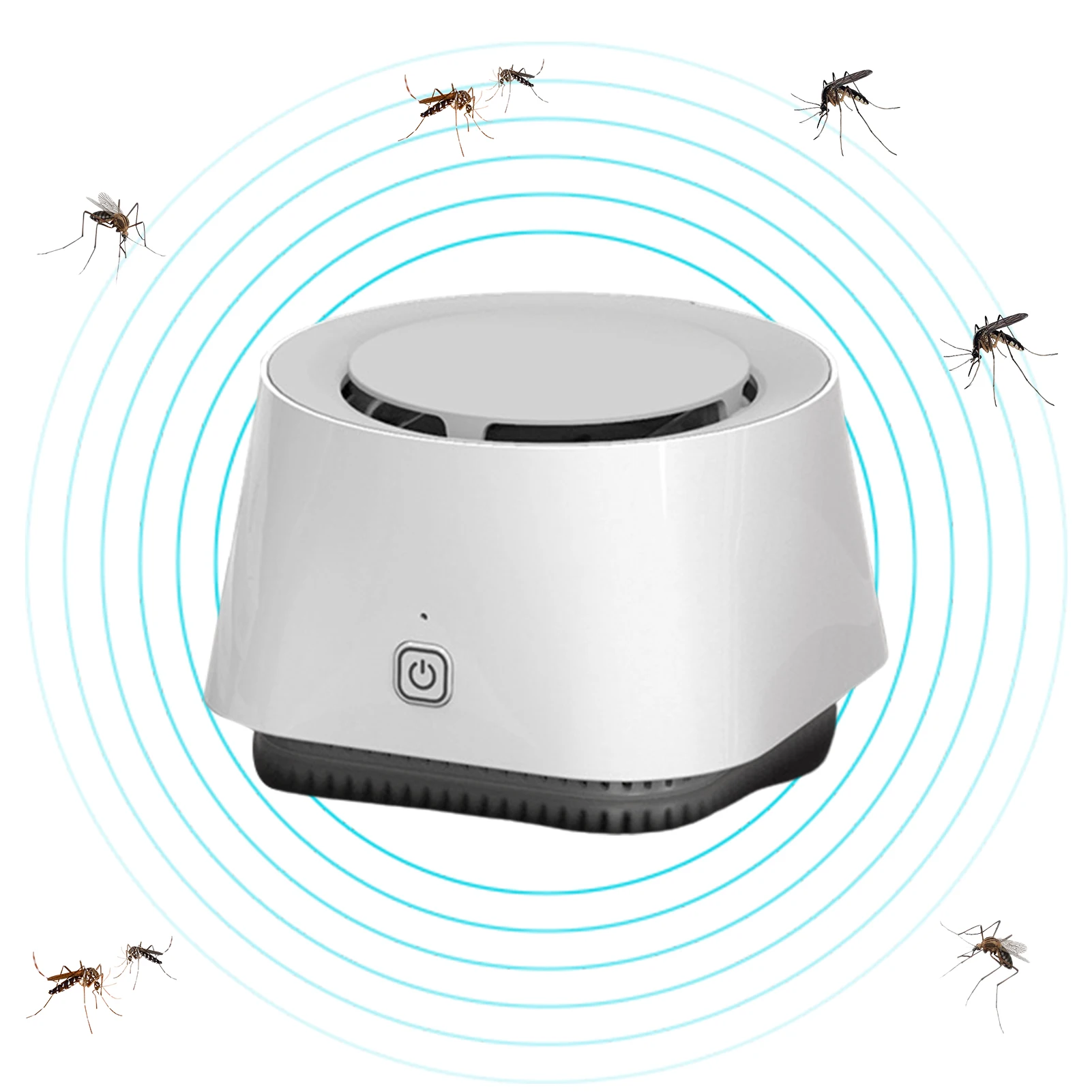 

Electric Mosquitoes Repeller Electric Indoor Outdoor Mosquitoes Control Device Machine Type C Charged Mute Fan To Volatilize