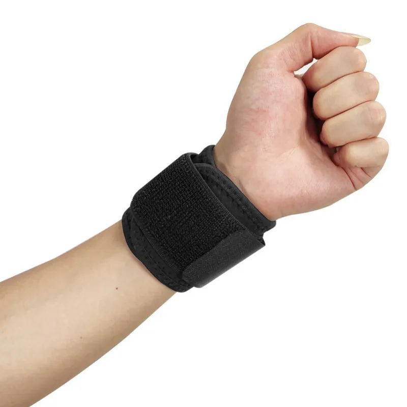 

1PC Wristband Weightlifting Wrap Bandage Support Band Gym Strap Basketball Weightlifting Wrist Brace Sports Safety