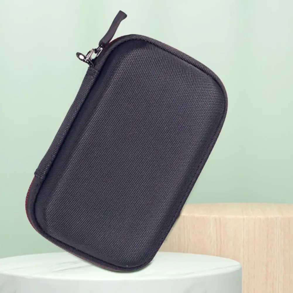 

with Hand Strap Useful HDD Carrying Bag Smooth Zip Protective Case Anti-scratch