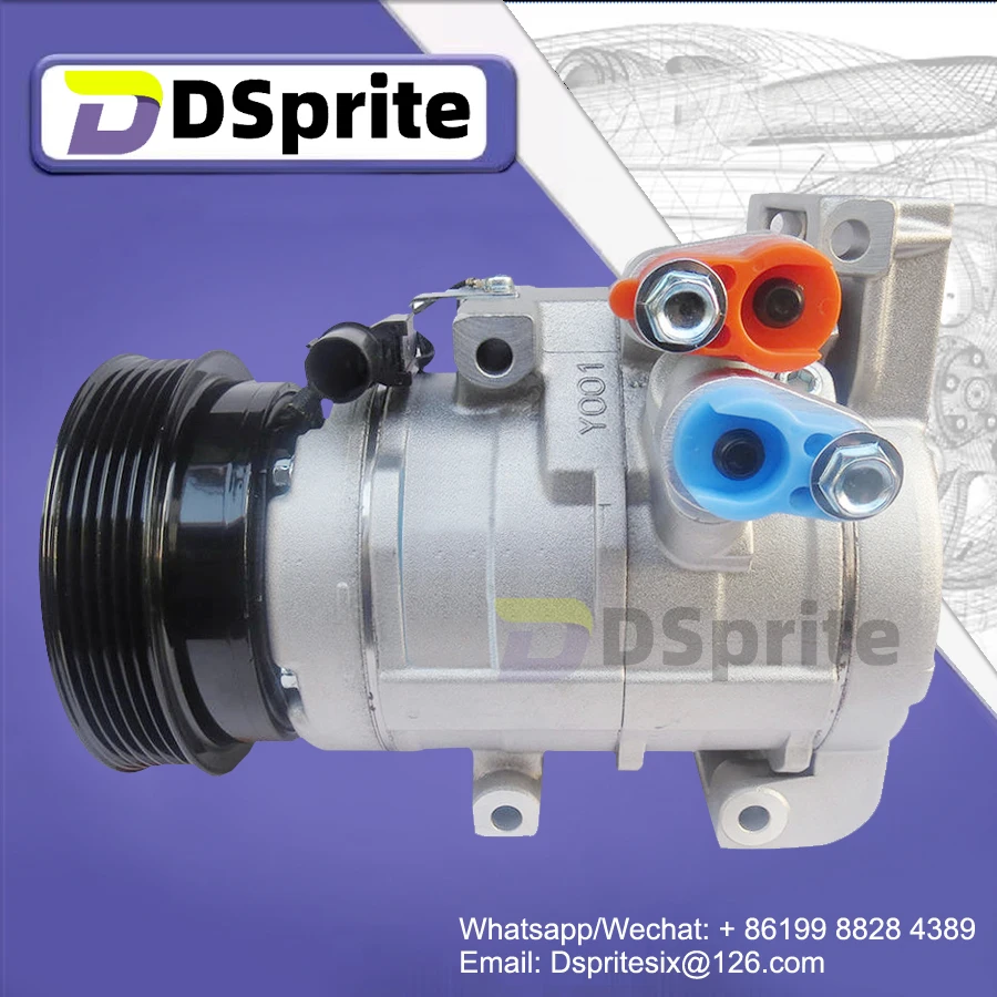 HS20 977013 E930 CO10975C 977014 D900 Компрессор переменного тока D900R для Hyundai Entourage 3.8L Kia Sedona Sorento