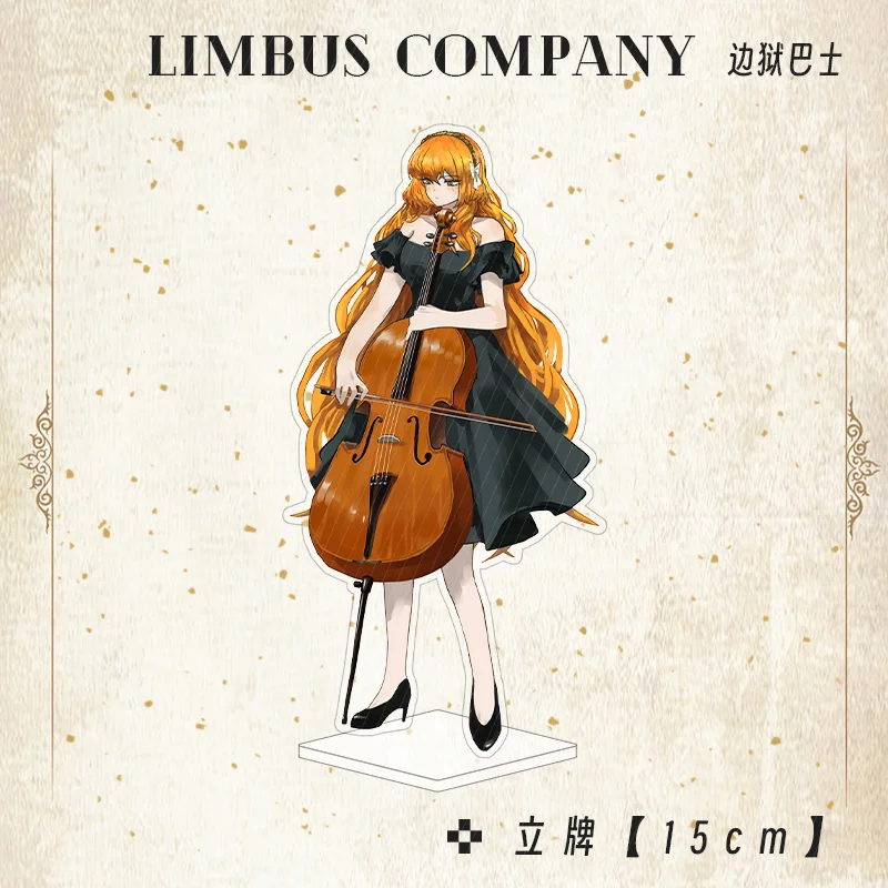 Heathcliff Gregor стоячий аниме брелок Limbus Company мужской для ключей женщин Kawaii фигурка