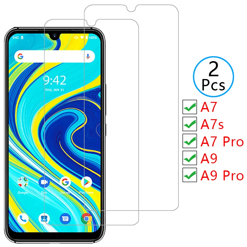 

screen protector for umidigi a7 a9 pro a7s protective tempered glass on umidigia7 umidigia9 a 7 s 9 7s 7a 9a a7pro a9pro film 9h