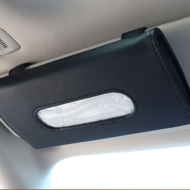 

1PCS for All Cars seat tissue box Car Tissue Box Car Sun Visor Seat Tissue Box Holder Car Interior Storage Trim