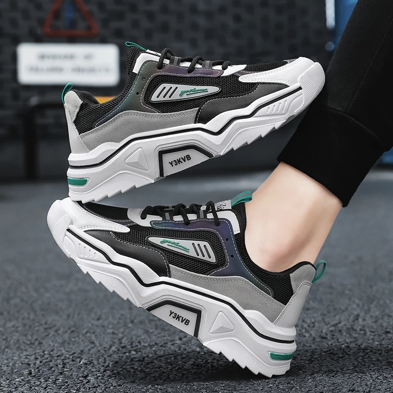 

Y431 весенние мужские кроссовки, модные повседневные кроссовки для любителей спортзала светильник кие дышащие удобные уличные мужские кросс...