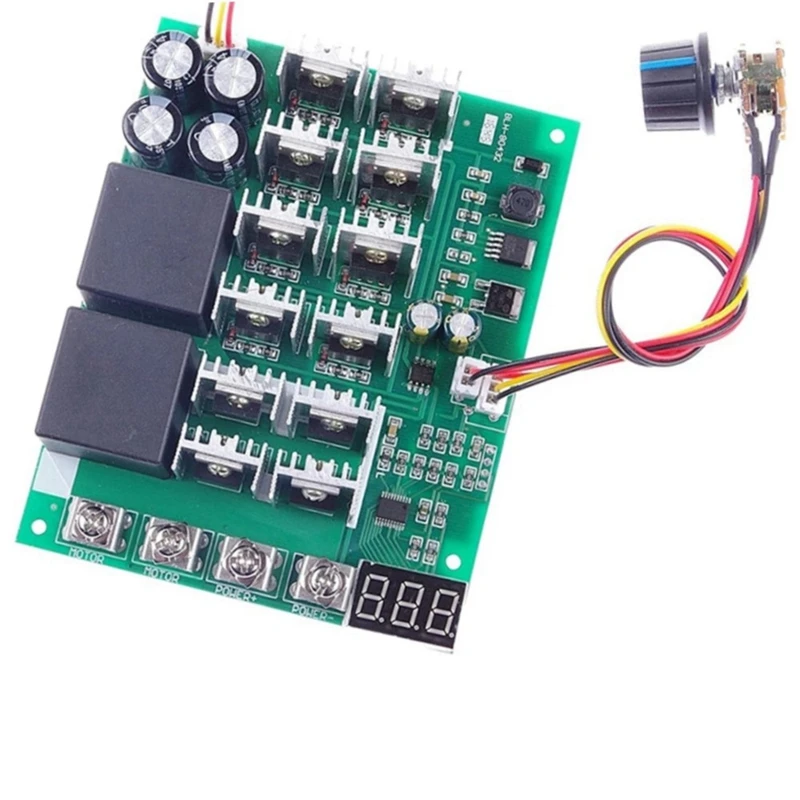 Цифровой дисплей реверсивный модуль 0-100% регулируемый двигатель постоянного