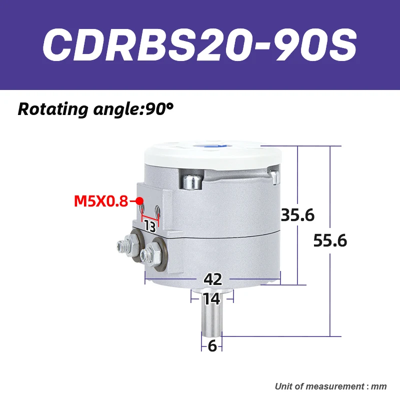 

Высококачественный роторный привод лопастного типа CDRBS10-90/180 CDRBS15-90/180 CDRBS20-90/180 CDRBS30-90/180 CDRBS40-90/180 Тип лезвия