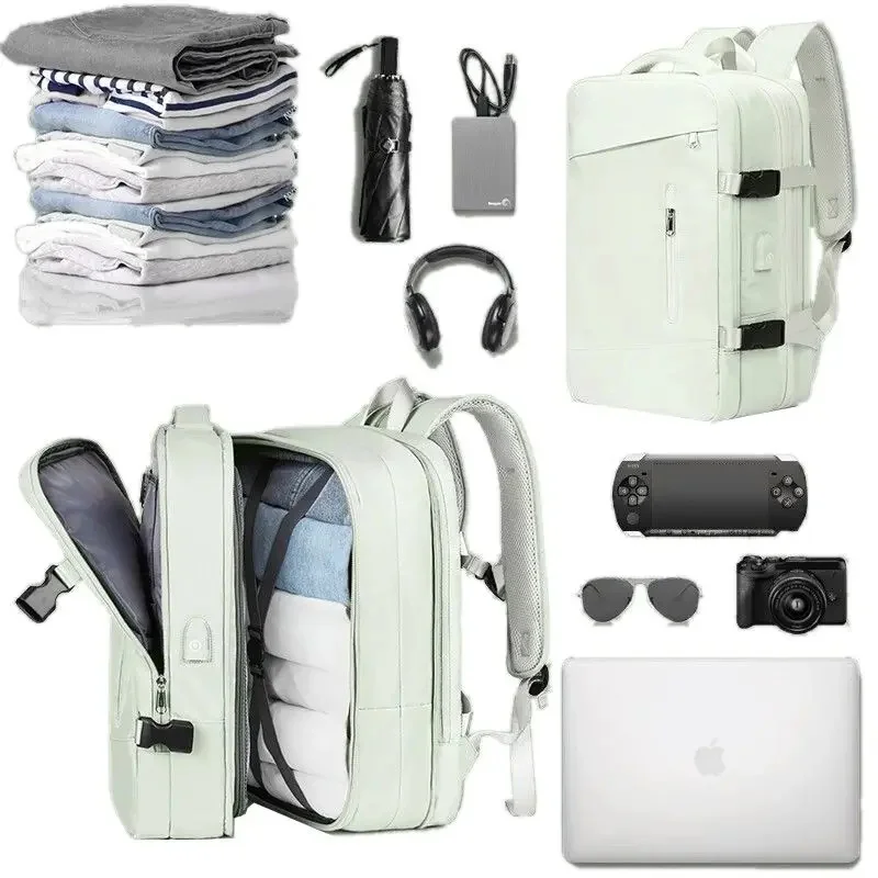 

Многофункциональная дорожная сумка, Большой Вместительный рюкзак, женская уличная сумка для багажа, высококачественный дизайнерский рюкзак с USB-зарядкой