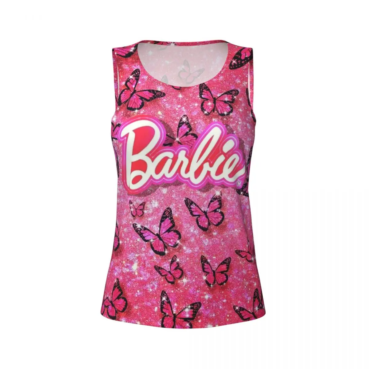 Сделанные на заказ майки для йоги с бабочкой женские спортивные тренировок в