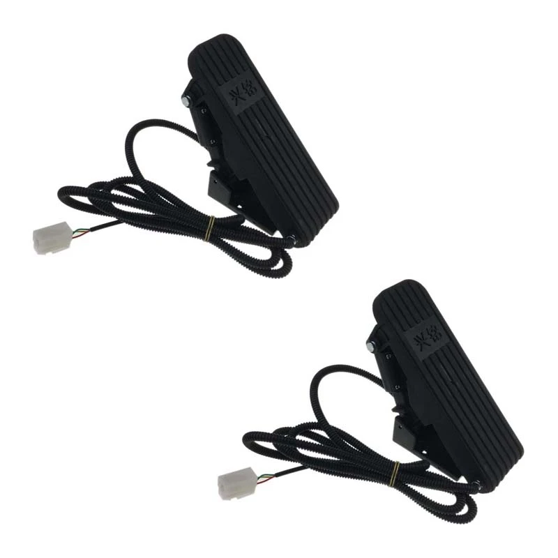 

2X Foot Pedal Throttle Foot Pedal Accelerator Electric Car Accelerator Pedal Speed Control Bicycle Conversion Kit