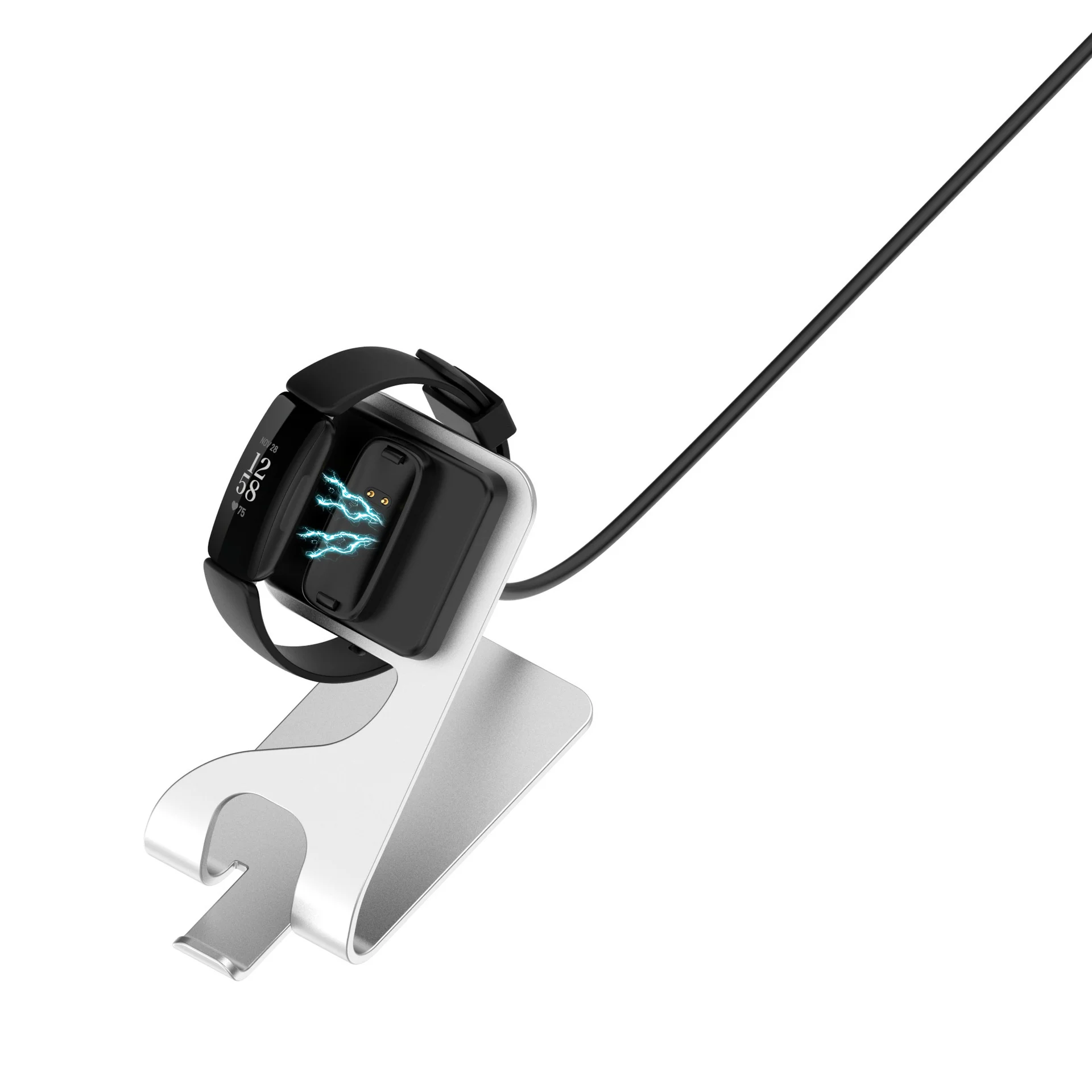 

New Fitbit ACE3 / Inspire2 Smart Bracelet Metal Seat Charger And Second Generation Aluminum Alloy Bracket Charger