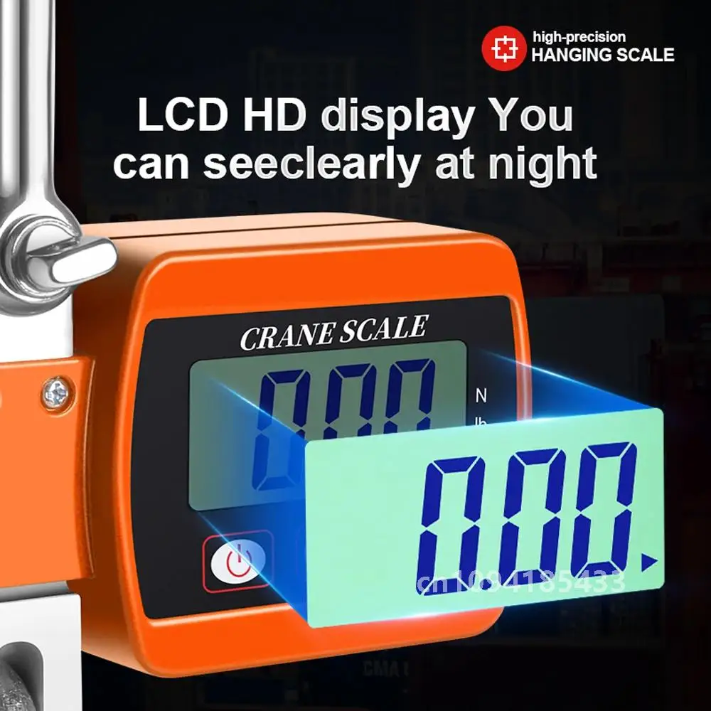 Ручные цифровые промышленные подвесные крановые весы 0 05 ~ 500 кг/1100 фунтов с