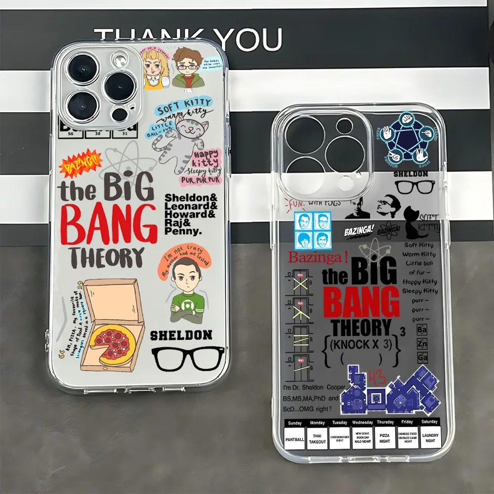 Фото Чехол для телефона The Big Bang Theory TV Show для Samsung Galaxy S25 S24 S23 S22 S21 S20 FE Note20 Note10 Edge Plus Ultra Lite 5G Clear №2