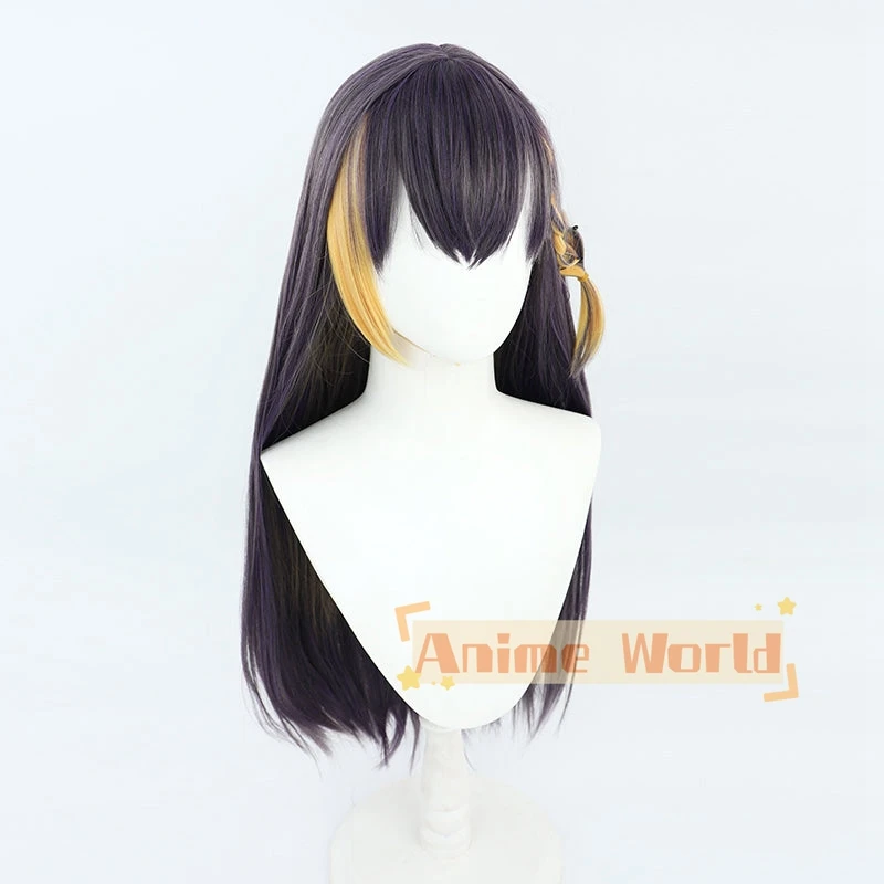 Виртуальный YouTuber Nijisanji OBSYDIA Petra Gurin боевой идол длинный парик косплей на Хэллоуин